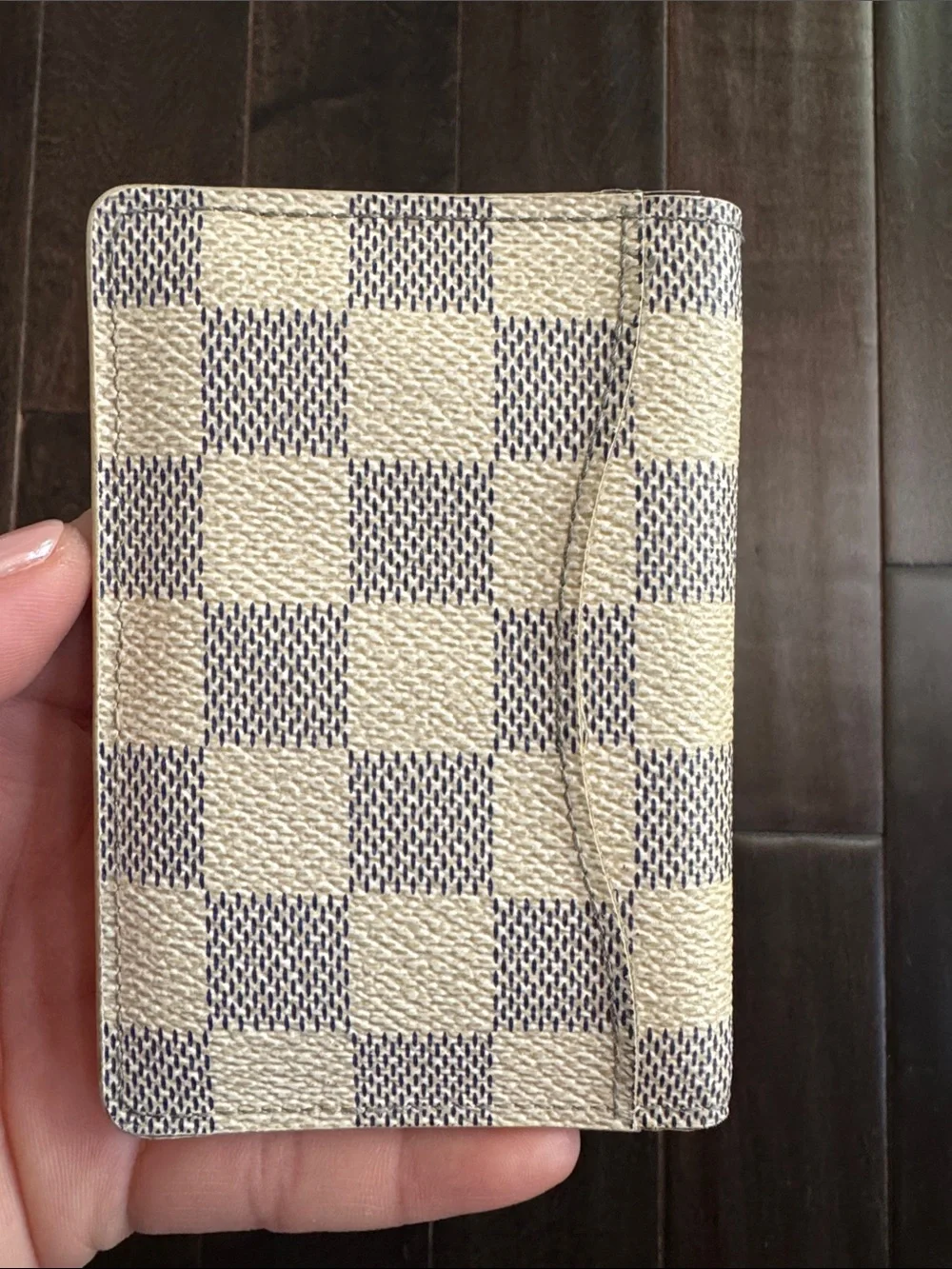 Louis Vuitton Damier Azur Passport Holder Card Wallet - Picture 9 of 12
